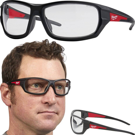Okulary ochronne gogle robocze Premium Milwaukee